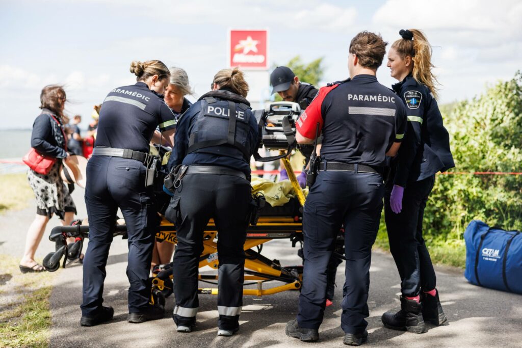 Collision entre un bateau et une navette fluviale : le BST est déployé