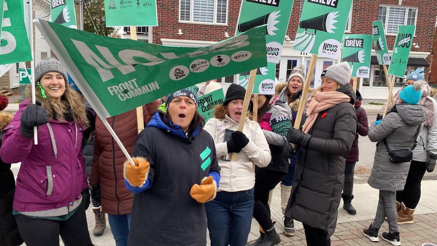 Entente de principe pour des employés de la santé