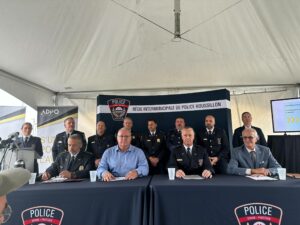 Un cochon en fuite à Châteauguay