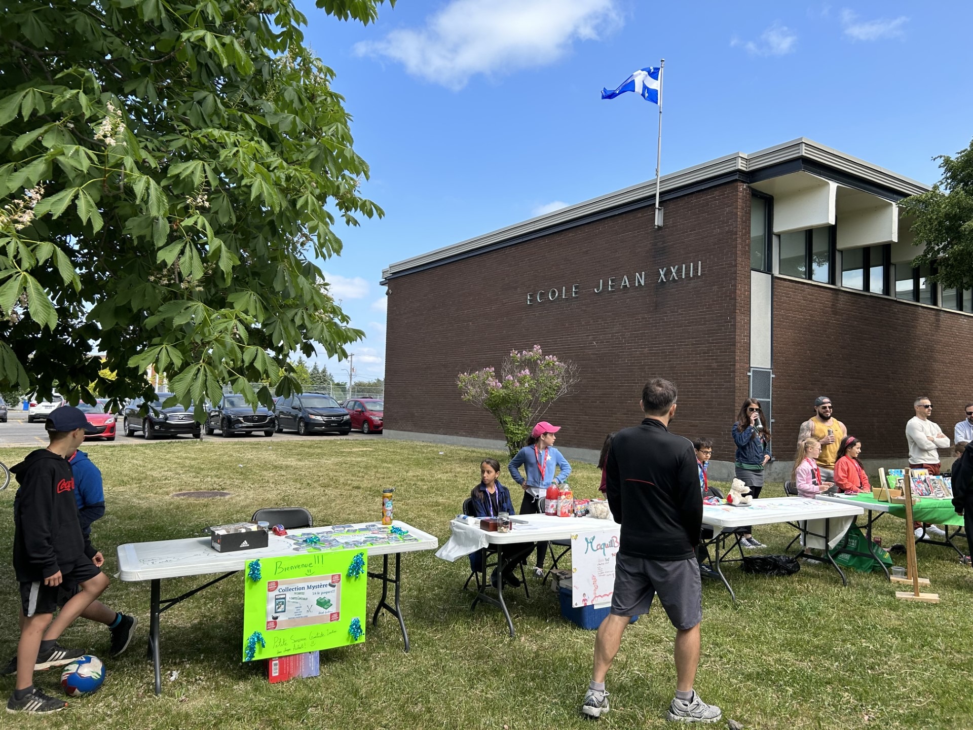 Des petits entrepreneurs exposent leurs créations à La Prairie