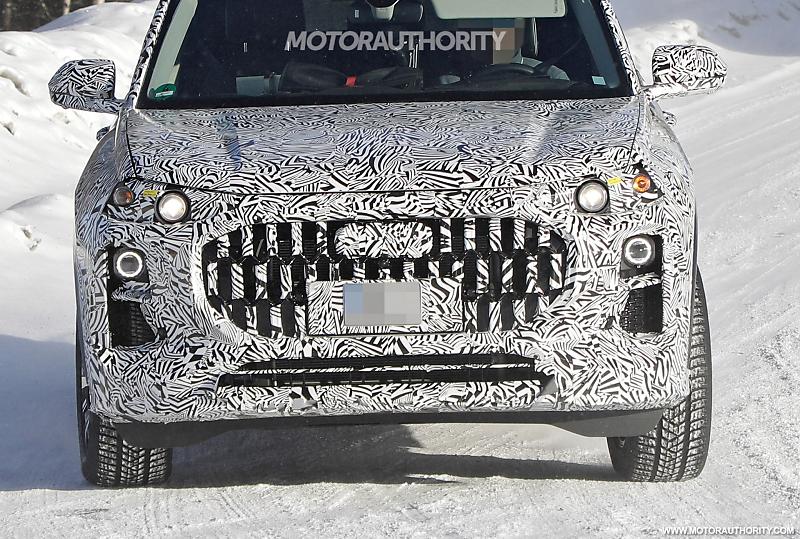 Les premières photos du Audi Q9 de production