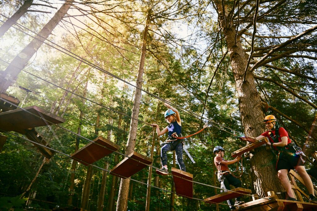 Des aventures à la hauteur chez Arbraska Rigaud