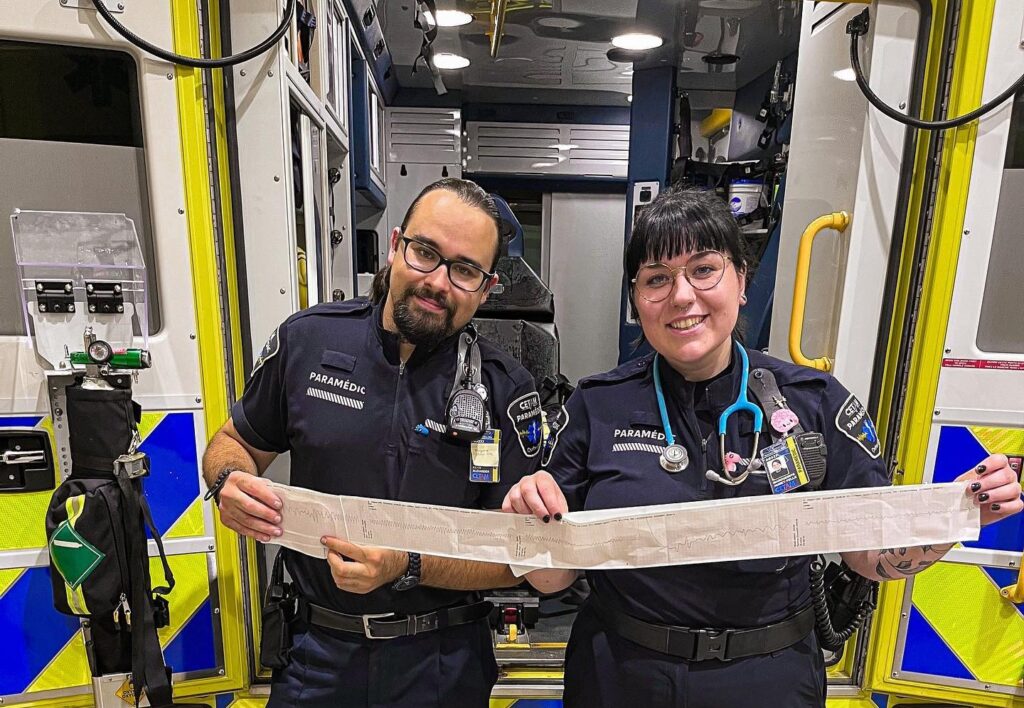 Triple réanimation réussie à Châteauguay