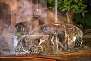 La police enquête sur un incendie suspect à La Prairie