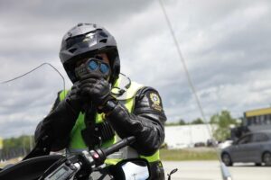 La SQ présente aux abords des chantiers routiers