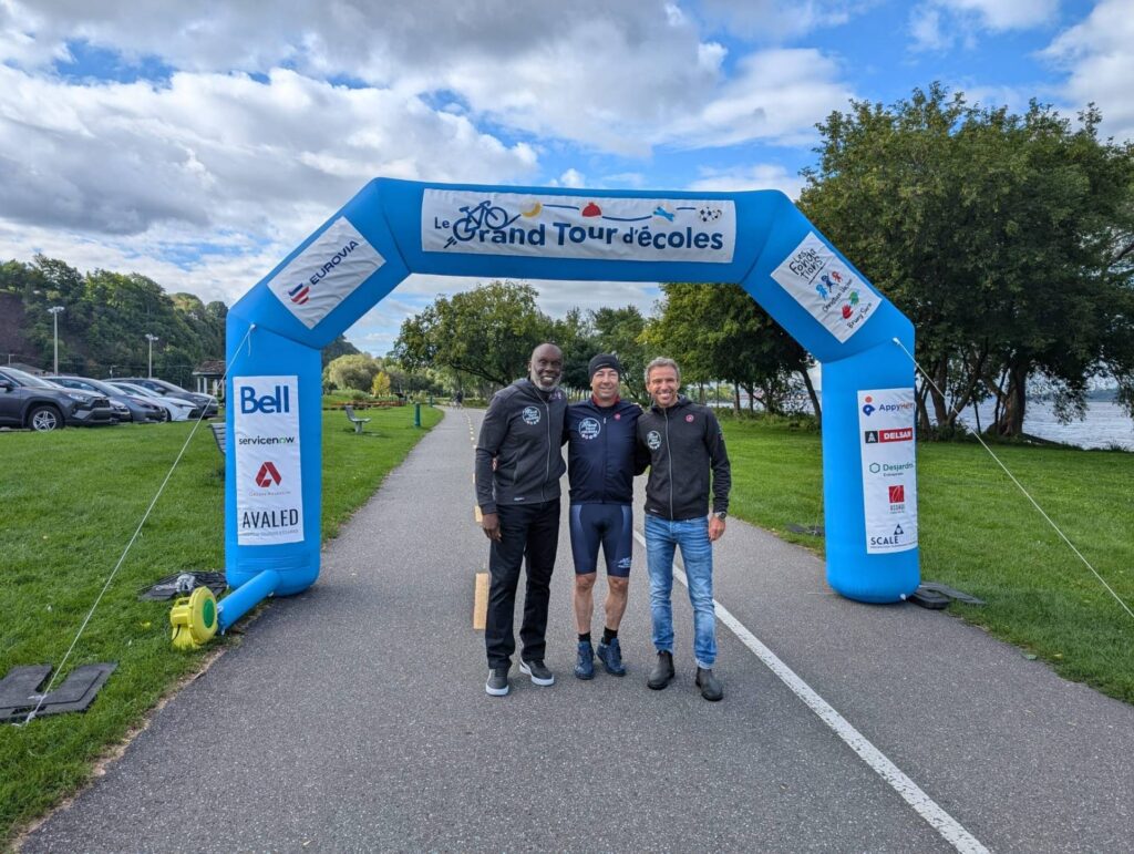 Luc Poirier veut parcourir le Canada à vélo pour une bonne cause