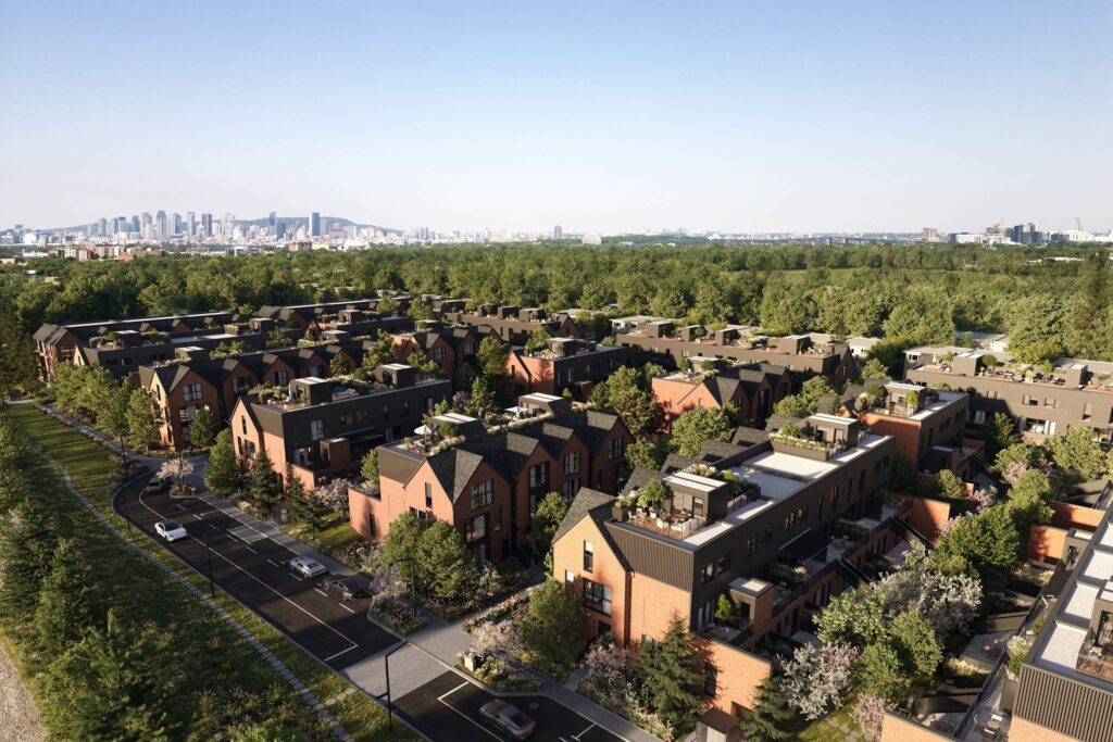 Des maisons de ville superposées et des triplex sur le site de l’ancienne usine Dare