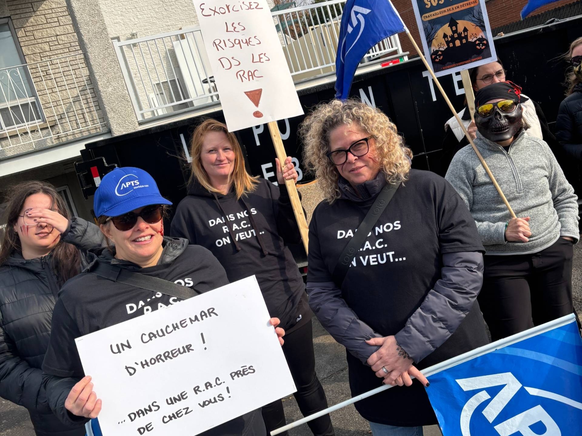 Une manifestation syndicale « horrifiante » pour le CISSSMO