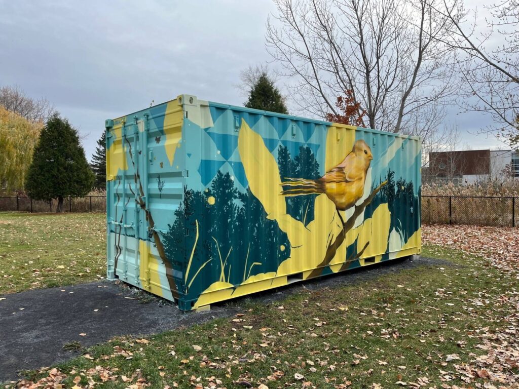 Brossard : une nouvelle murale au Grand parc urbain