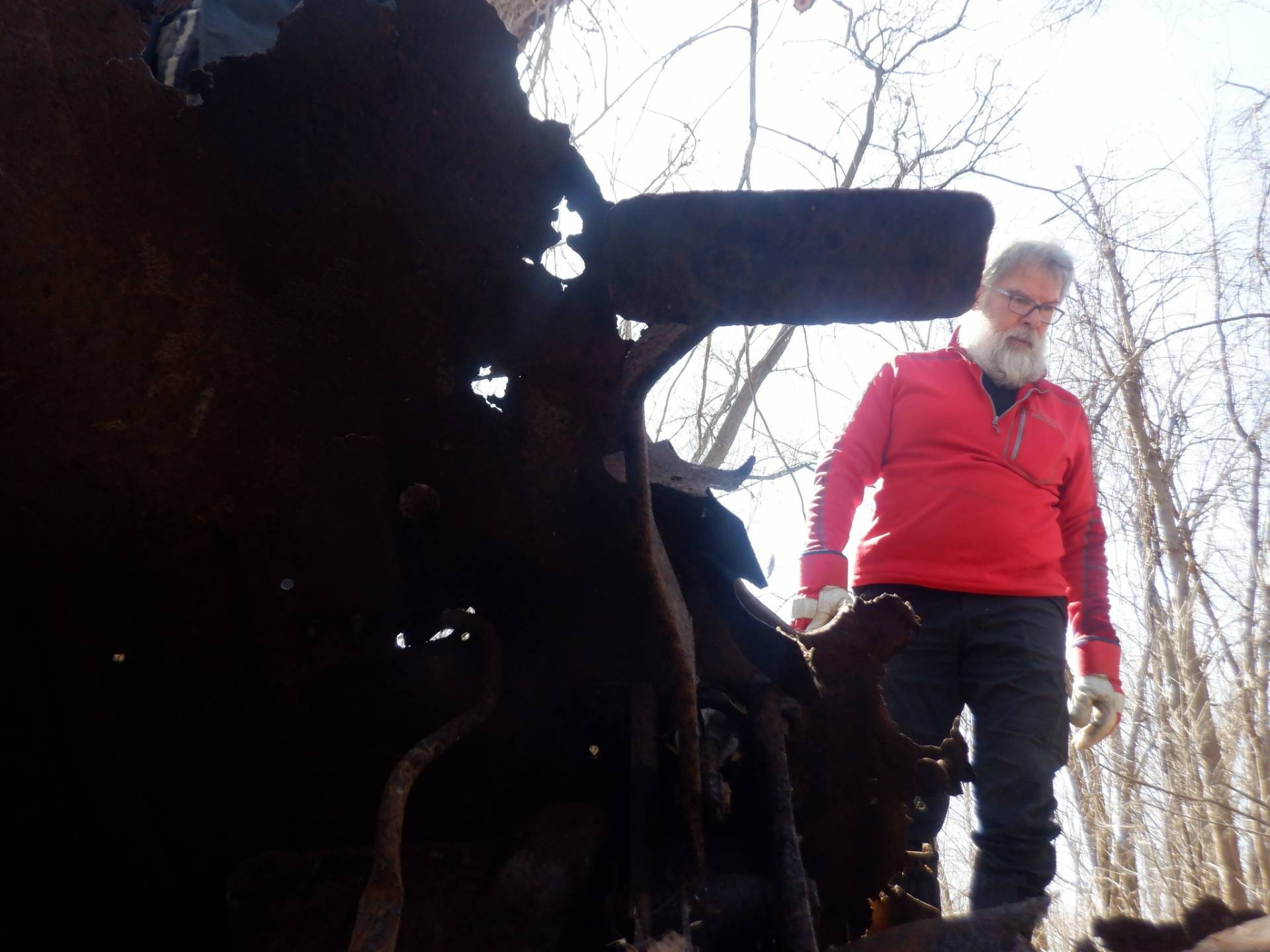 Environnement : une Mercury Comet dans la rivière La Tortue