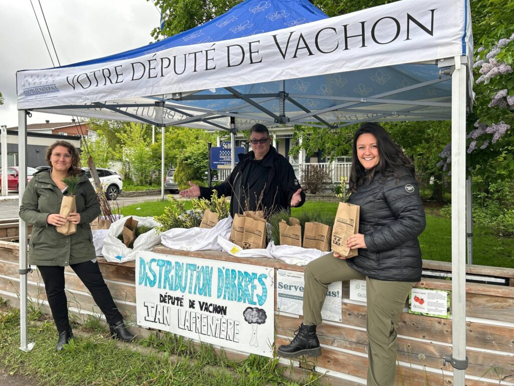 Fête des familles annulée, mais arbres gratuits à distribuer