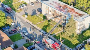 Longueuil : un incendie fait quatre sinistrés