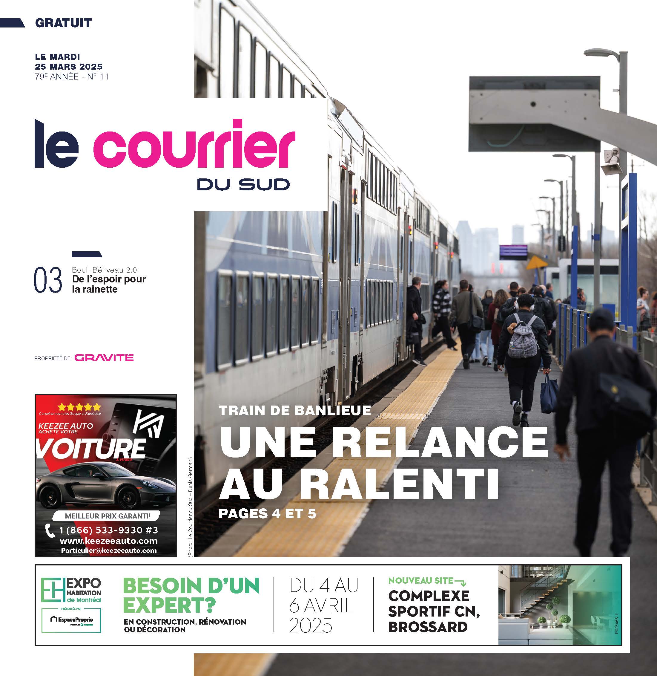 Journal Le Courrier du Sud – 25 mars 2025