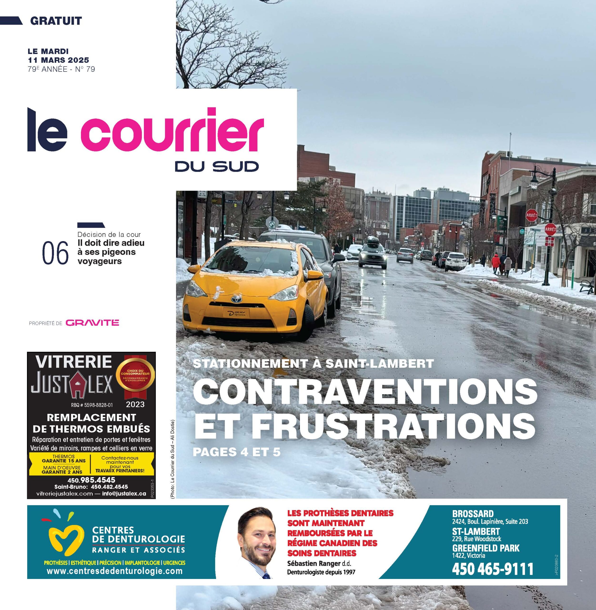 Journal Le Courrier du Sud – 11 mars 2025