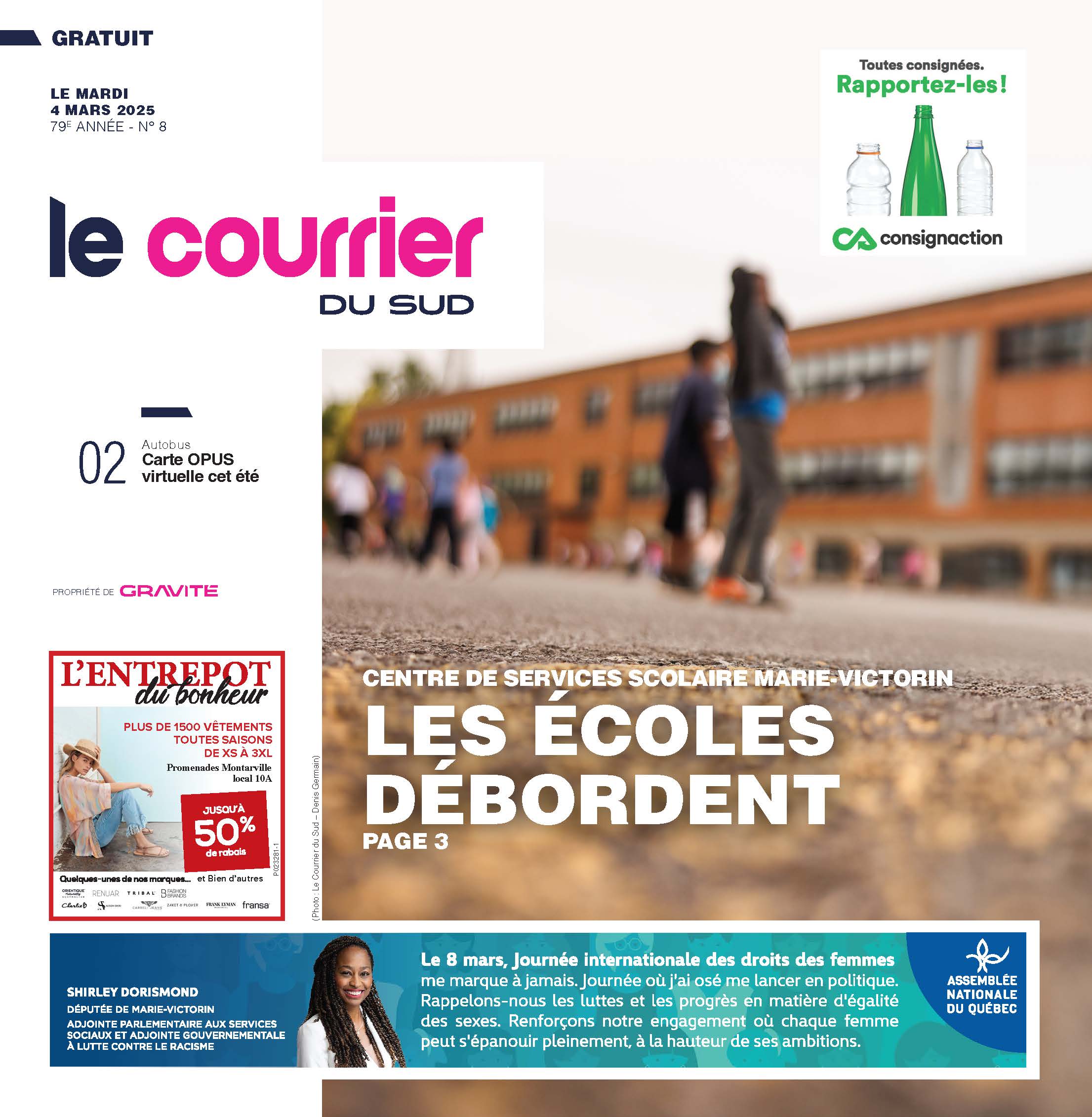 Journal Le Courrier du Sud – 4 mars 2025
