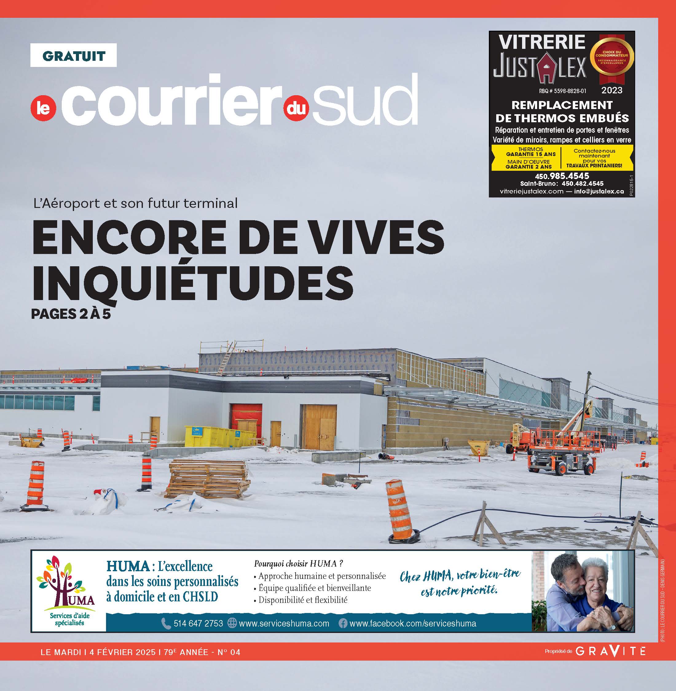 Journal Le Courrier du Sud – 4 février 2025