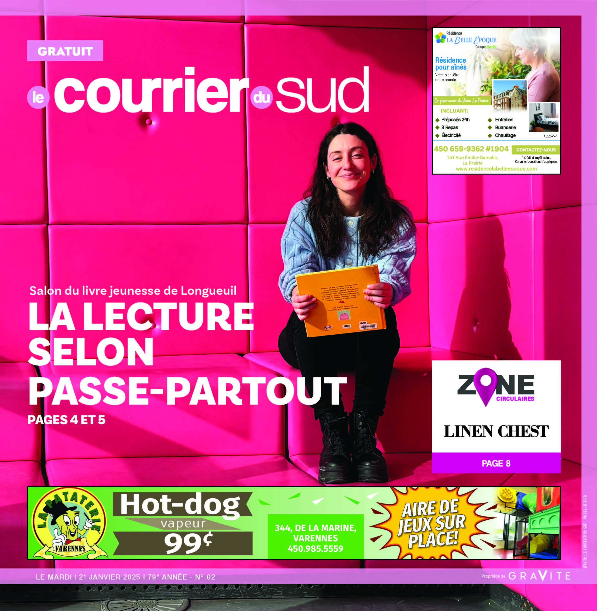 Journal Le Courrier du Sud – 21 janvier 2025