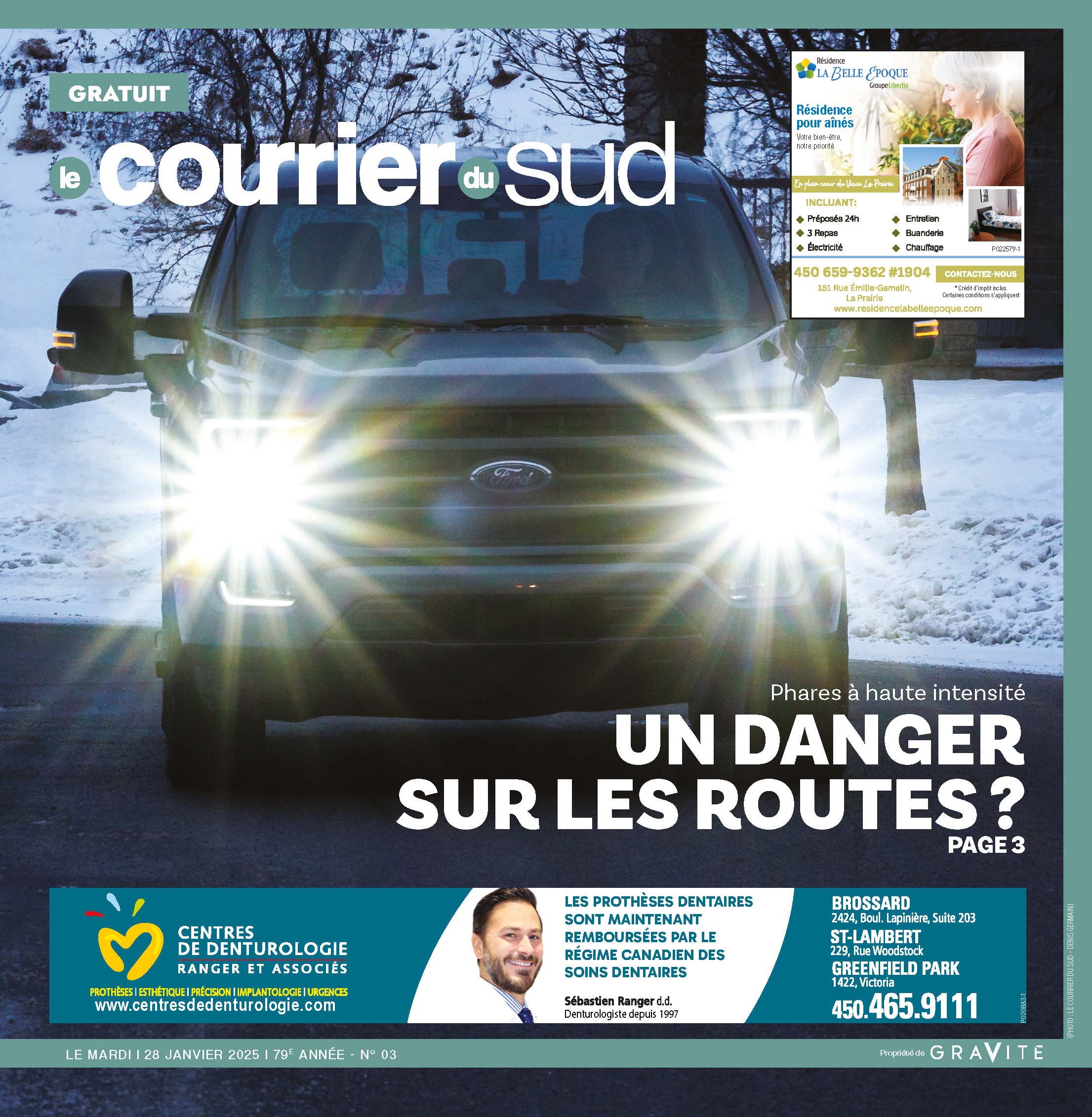 Journal Le Courrier du Sud – 28 janvier 2025