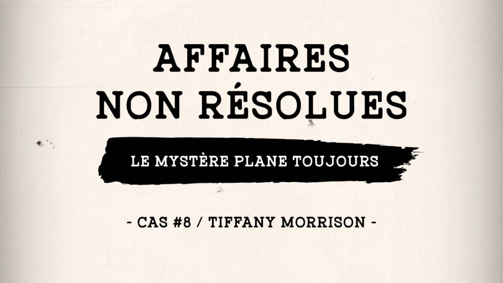 CAS #8 / TIFFANY MORRISON