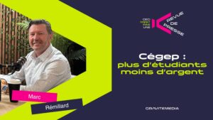 Cégep : plus d&rsquo;étudiants, moins d&rsquo;argent