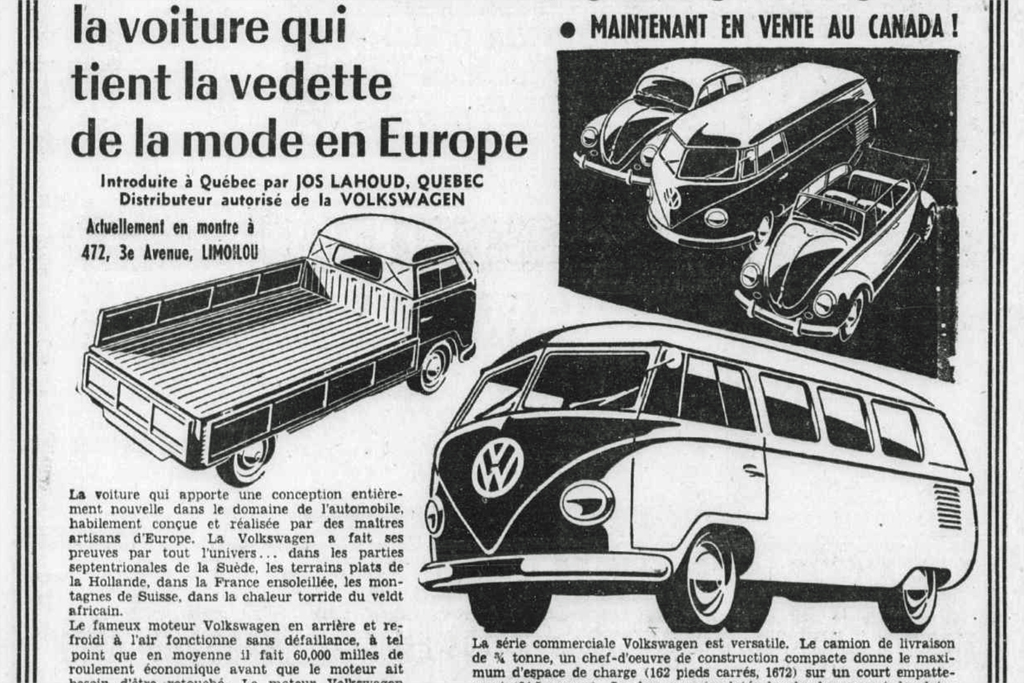 Le mythique fourgon Volkswagen fête ses 75 ans et son 73e anniversaire au Canada
