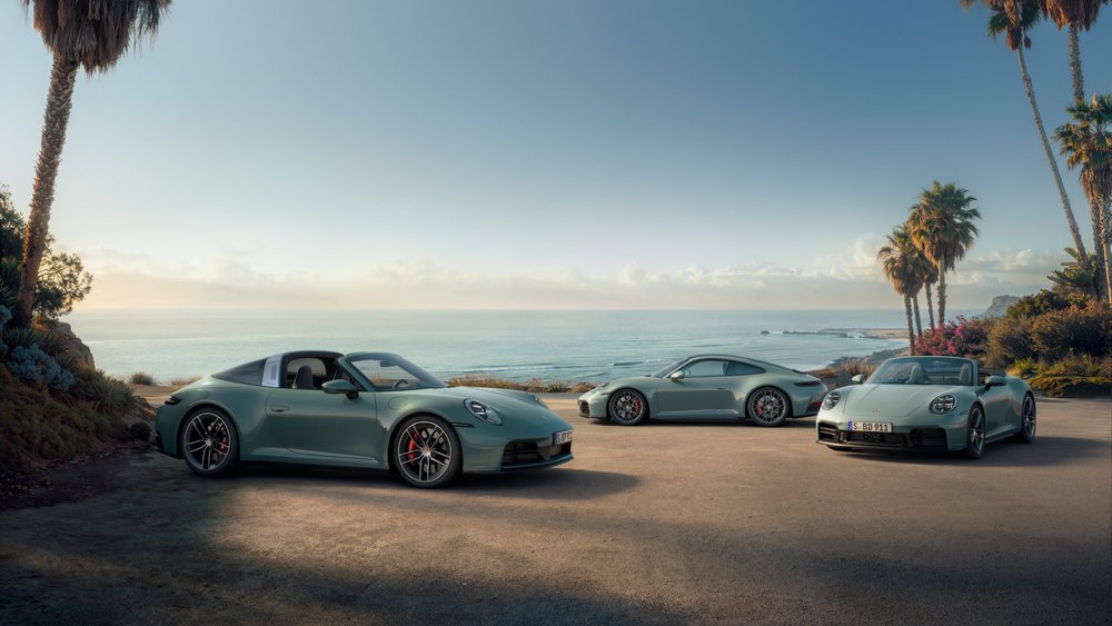Trois nouvelles versions de Porsche 911 pour 2026