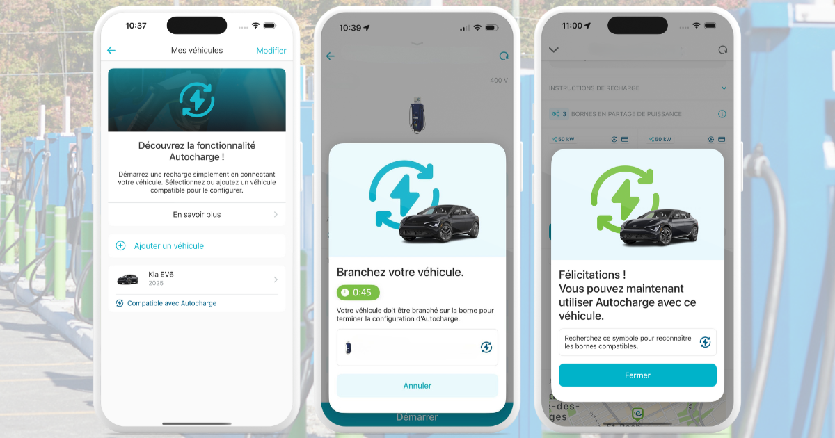Le Circuit électrique facilite la vie des électromobilistes avec Autocharge