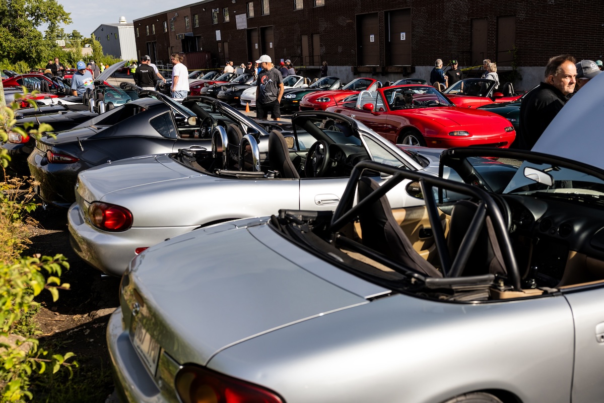 Un succès pour le deuxième rassemblement Mazda MX-5 Miata