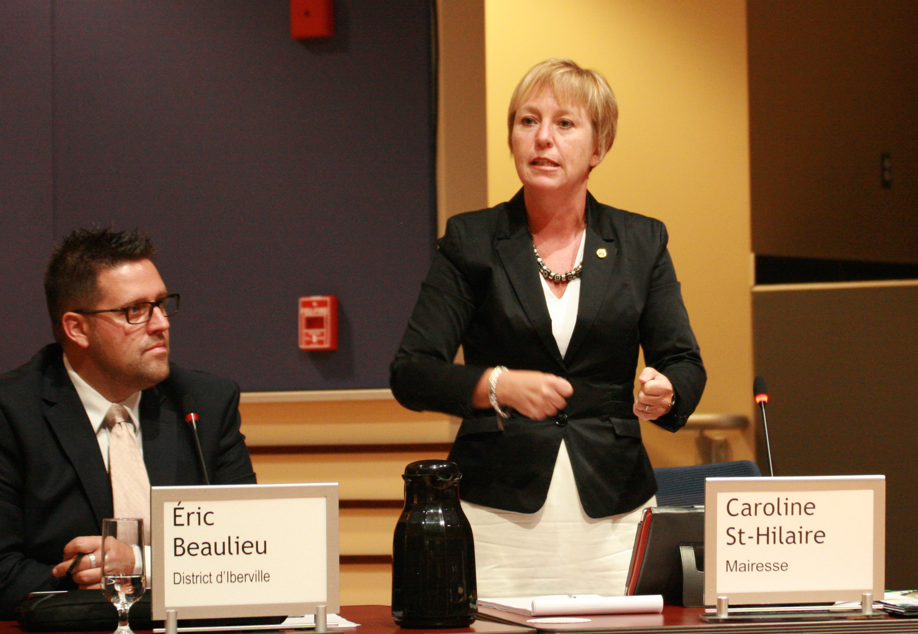 « 2016 sera l&rsquo;année du développement économique », affirme Caroline St-Hilaire