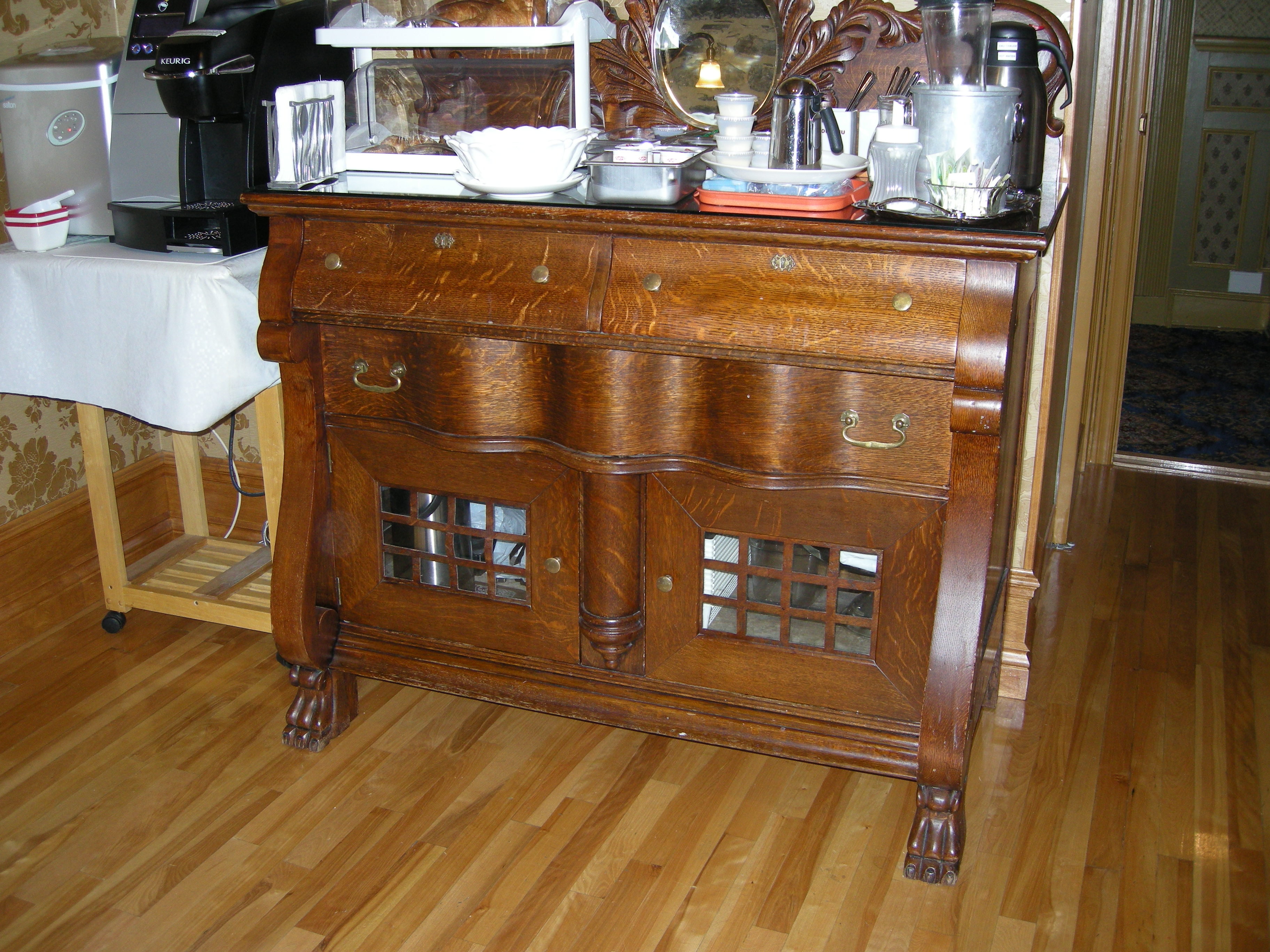 Un beau buffet d&rsquo;une autre époque