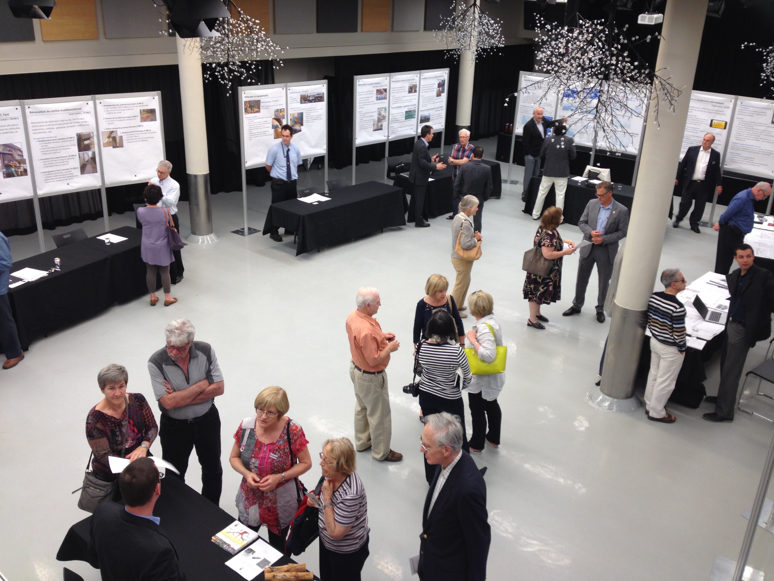 Des échanges fructueux avec les citoyens