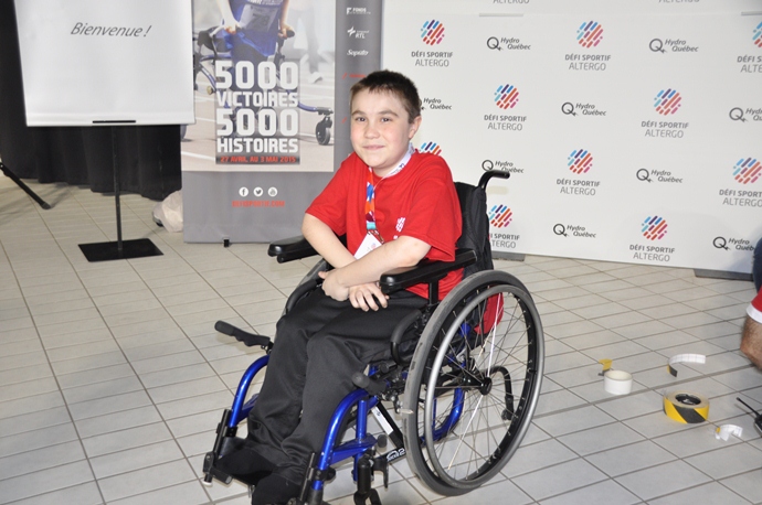 Atteint de dystrophie musculaire : il est bénévole au Défi sportif