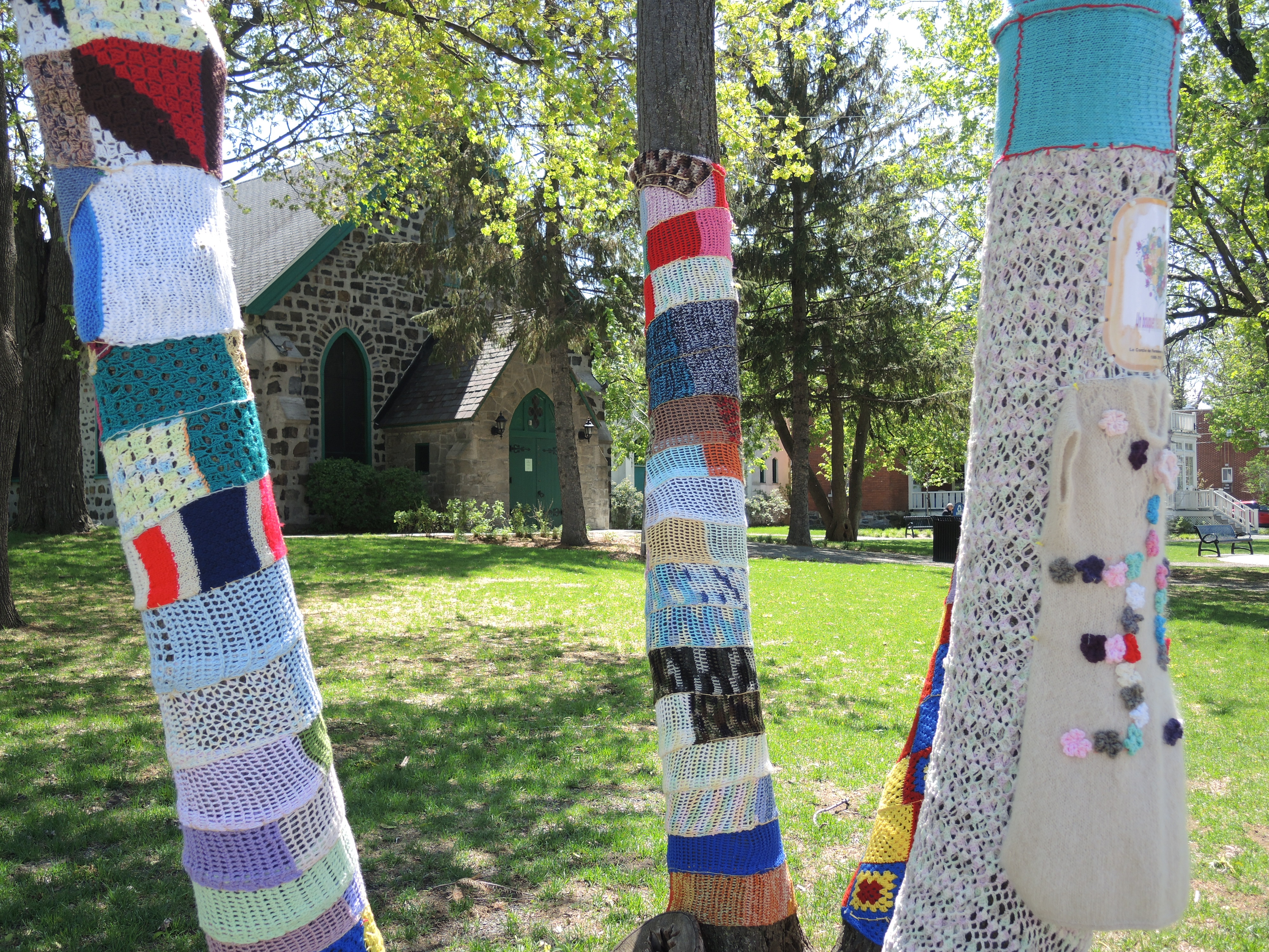 Une p&rsquo;tite laine pour les arbres!