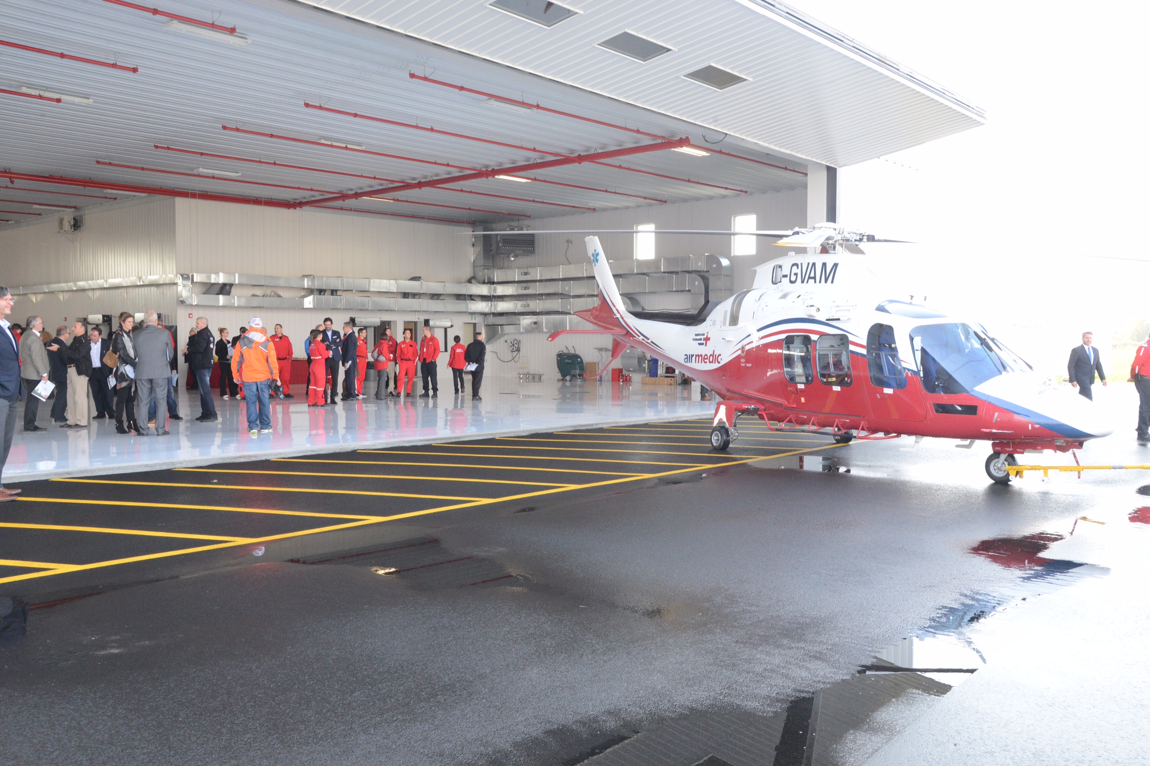 Les opérations d’Airmedic centralisées à Saint-Hubert
