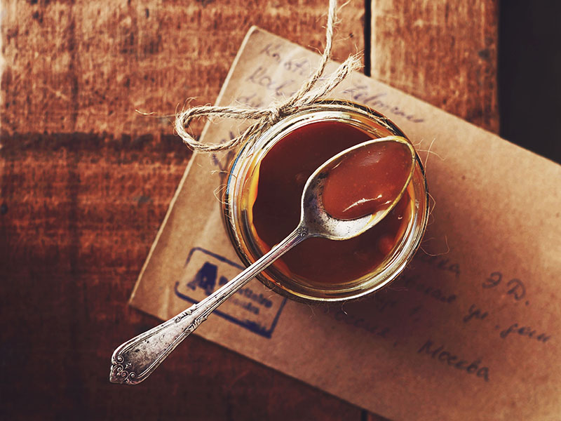 Caramel au four micro-ondes