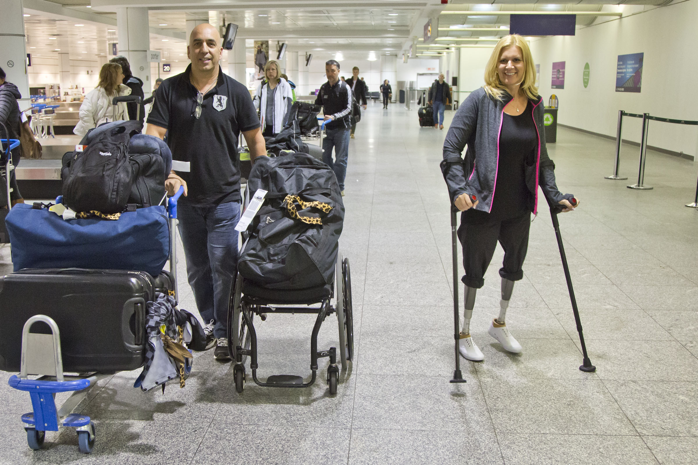 Une intervention permet à Kathy Wilchek de se tenir debout à nouveau