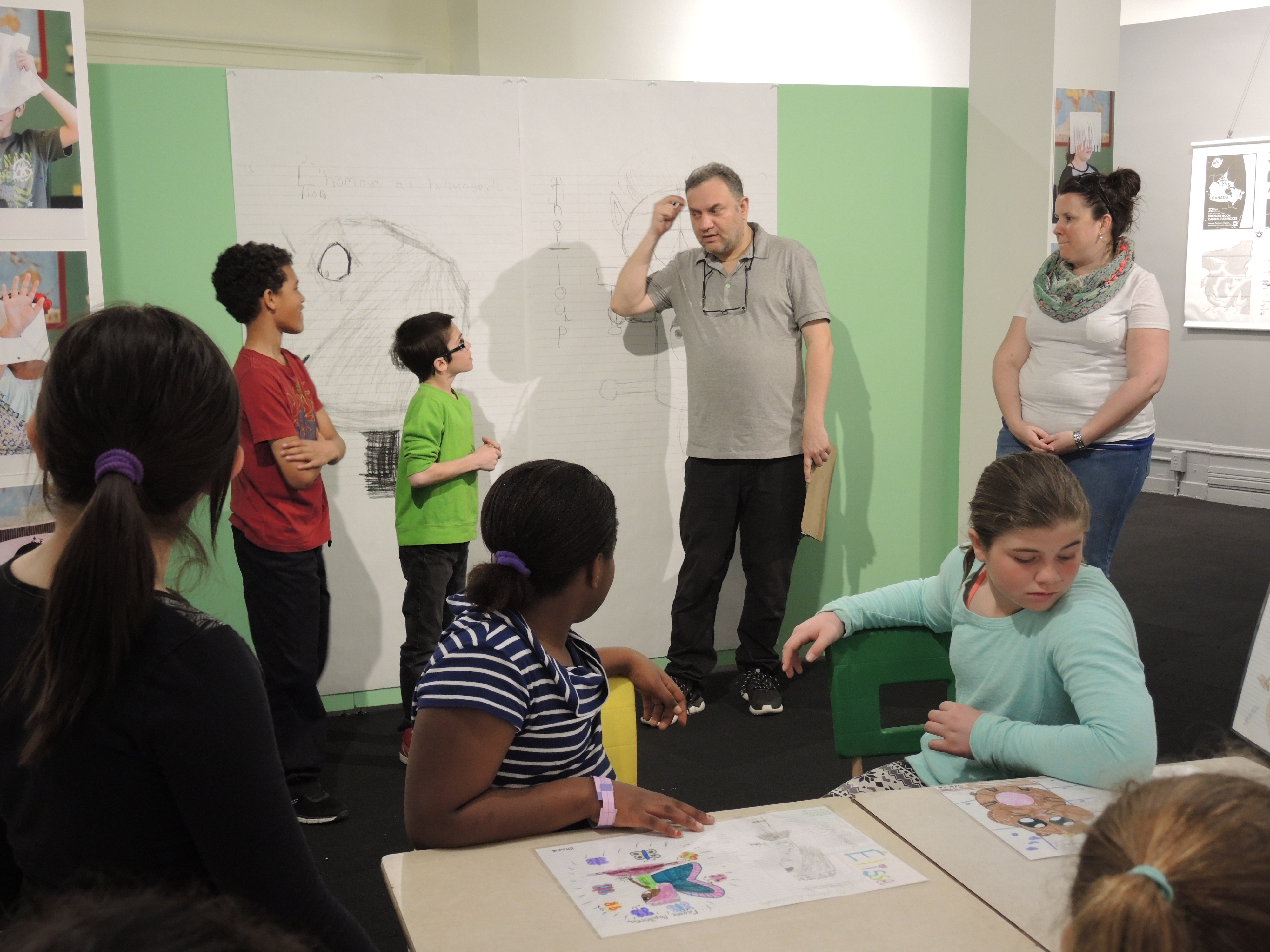 Jouer à être des artistes