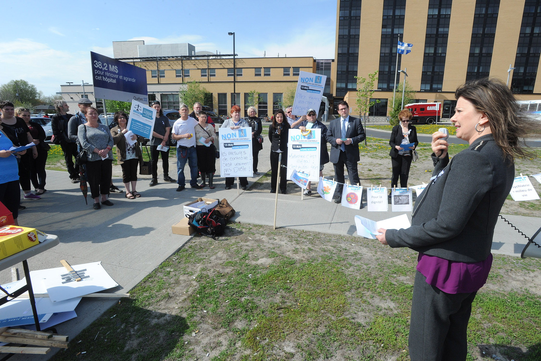 Le 15 mai: Journée nationale Non aux mesures de contrôle!