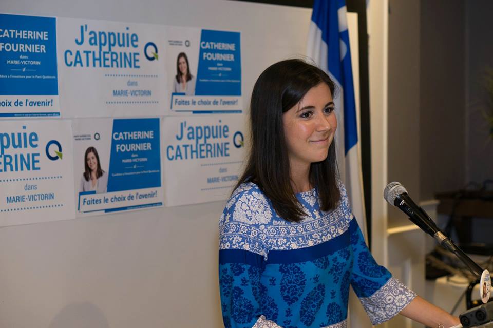 Catherine Fournier se lance officiellement dans la course