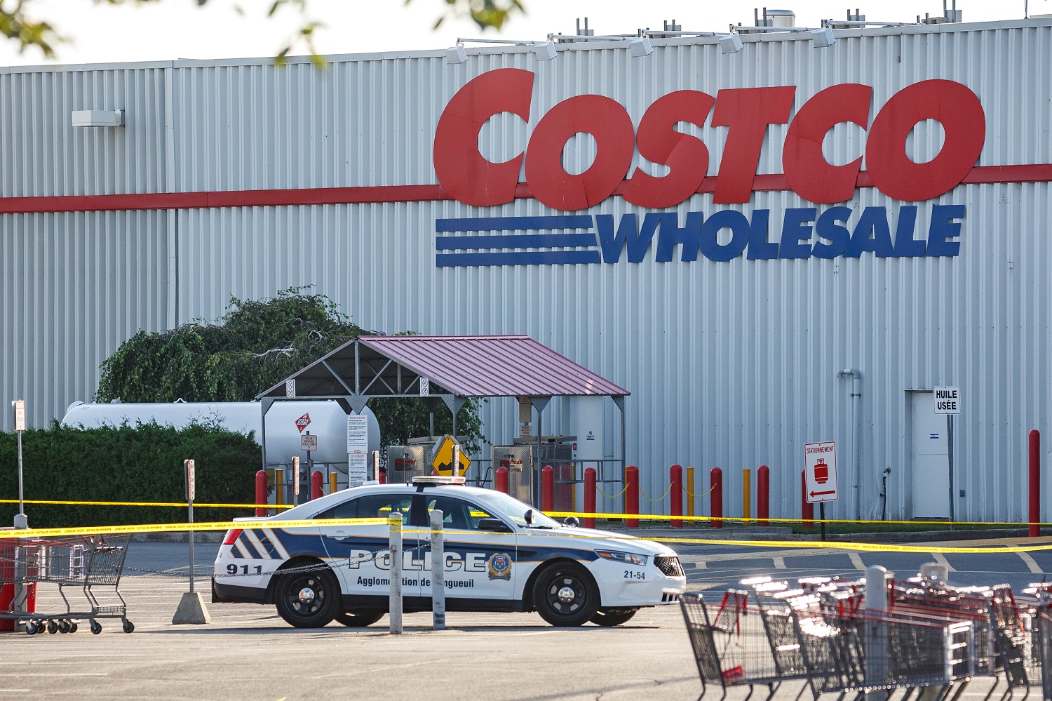 Le Costco de Saint-Hubert évacué pour une fuite de propane