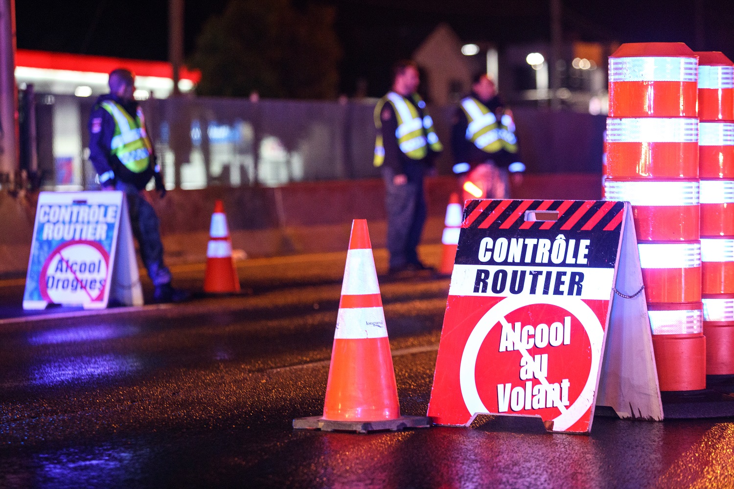 1000 véhicules contrôlés lors d’un barrage routier sur Taschereau