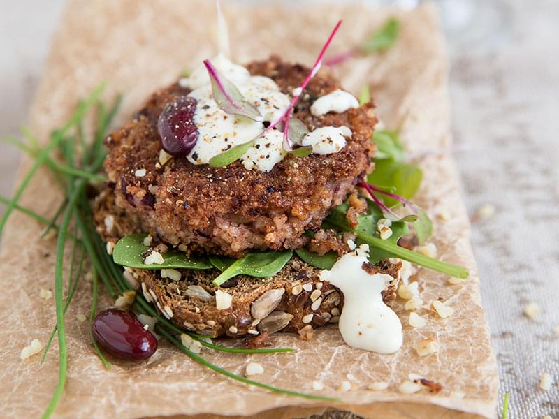 Galettes végé au boulgour