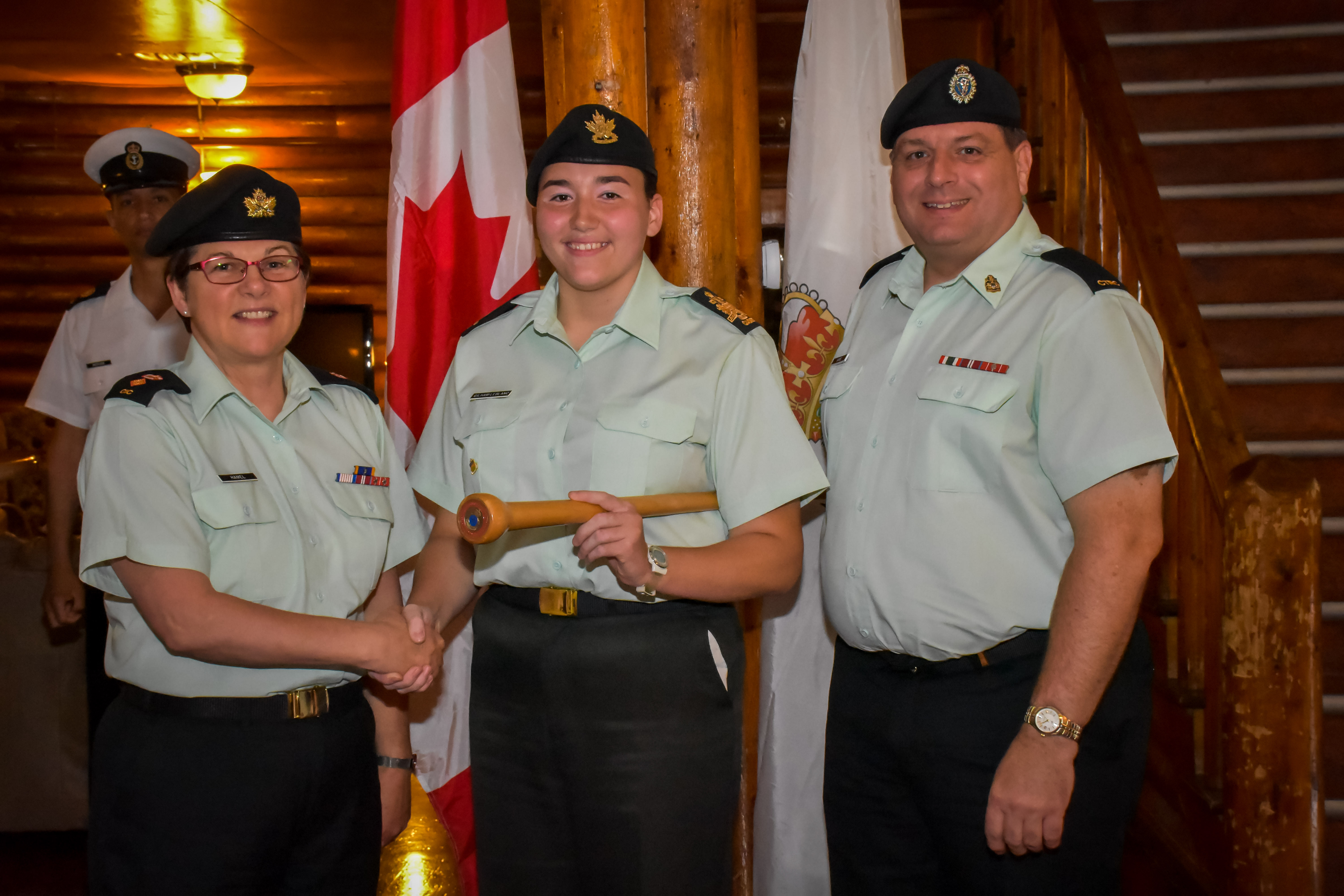 Nouveau commandant au Centre d&rsquo;entraînement musical des cadets