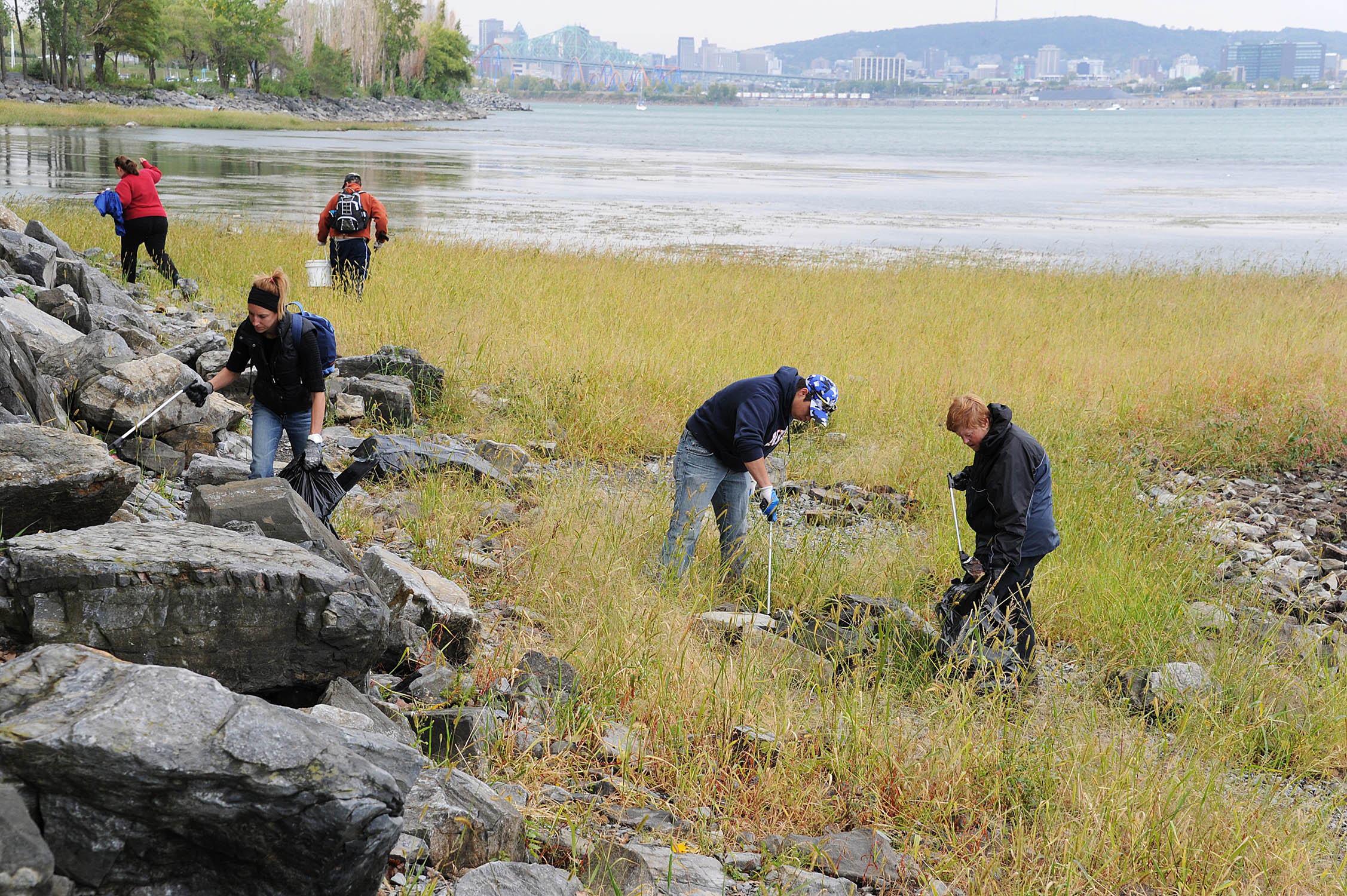 Ciel et Terre lance son opération de nettoyage des rives du Saint-Laurent