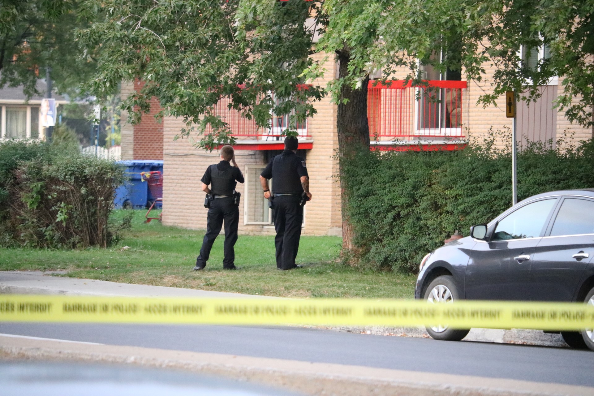 Une dispute mène à l’évacuation d’un immeuble à logements