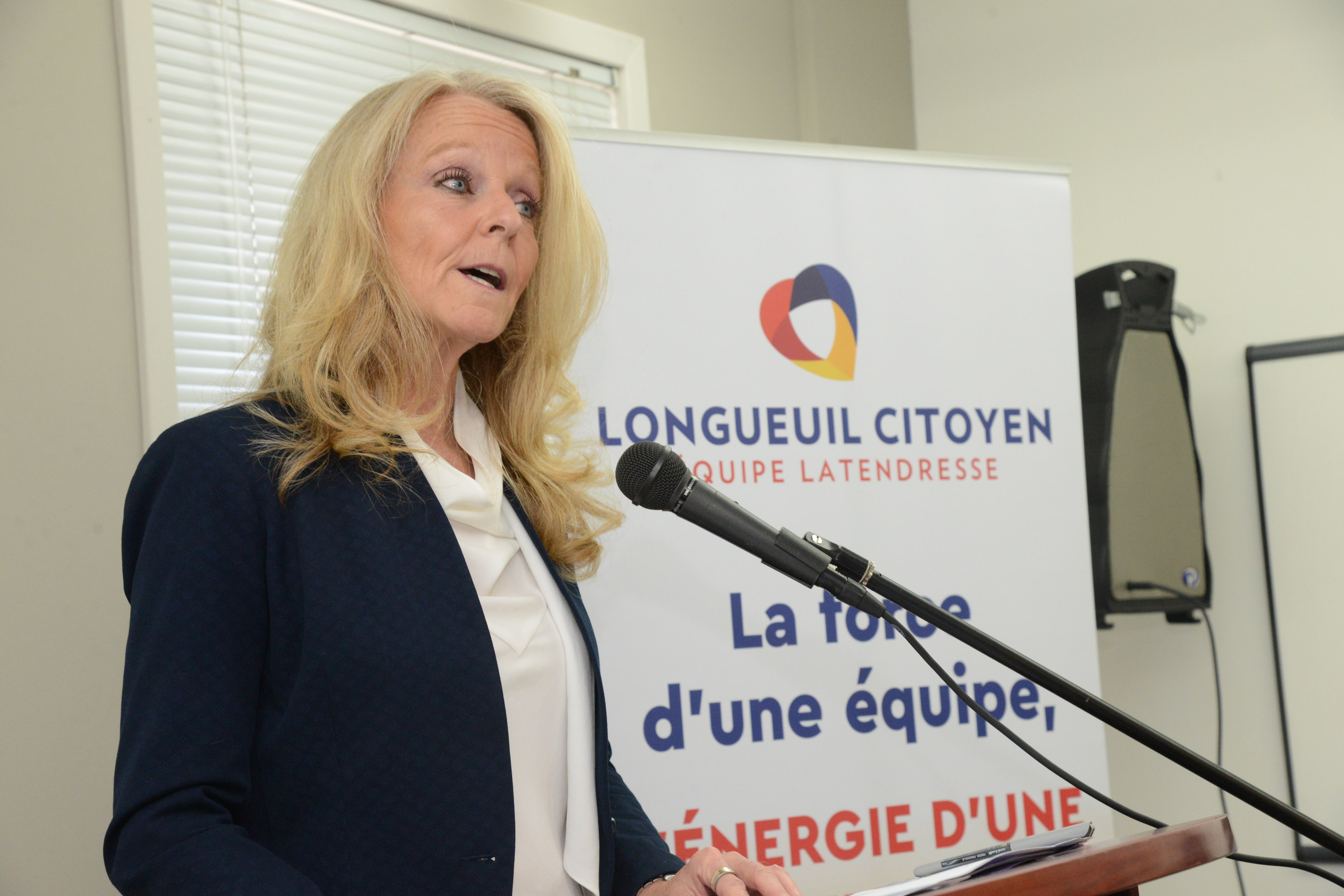 Josée Latendresse dresse un bilan positif de la campagne électorale de Longueuil Citoyen
