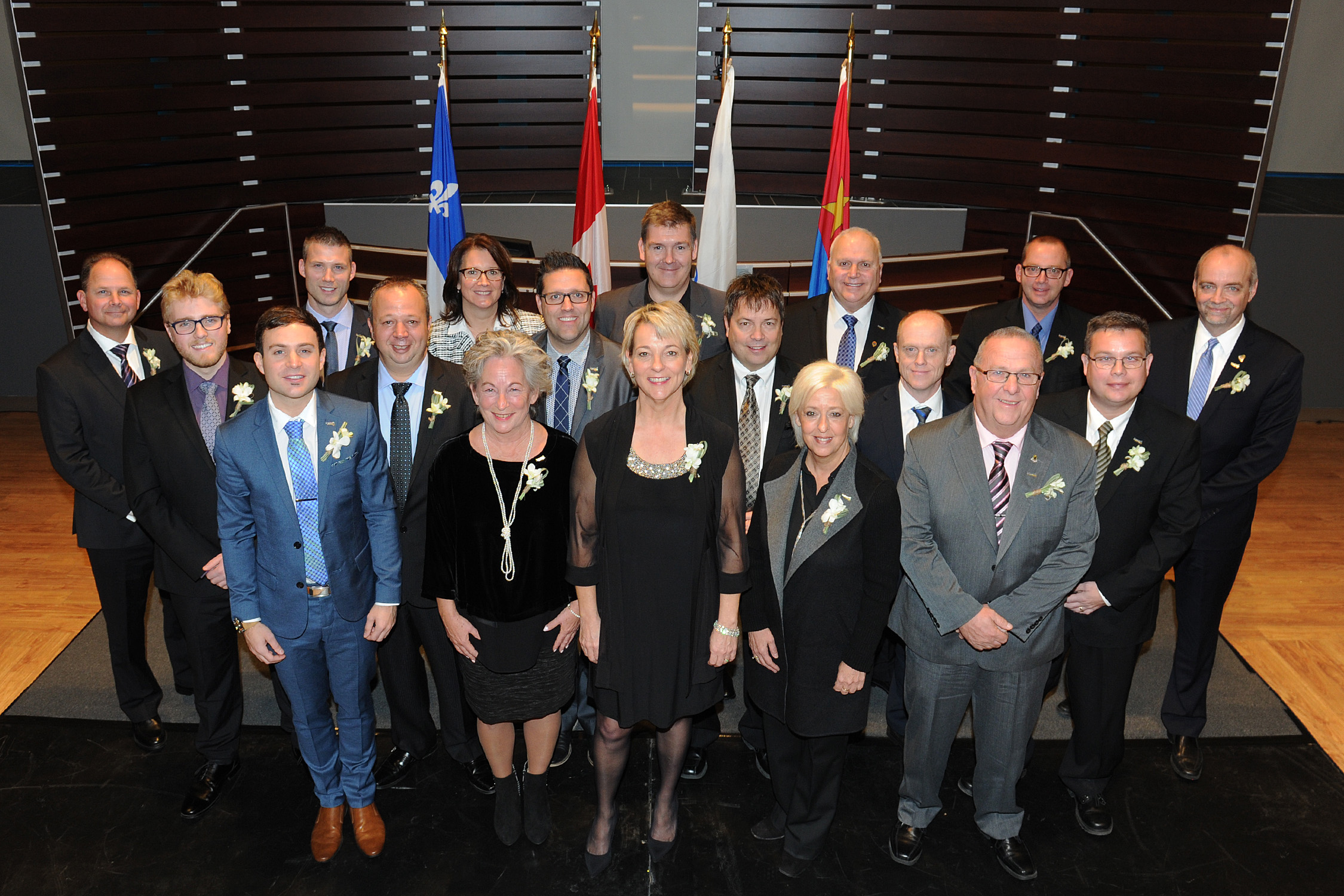 Les élus de Longueuil assermentés