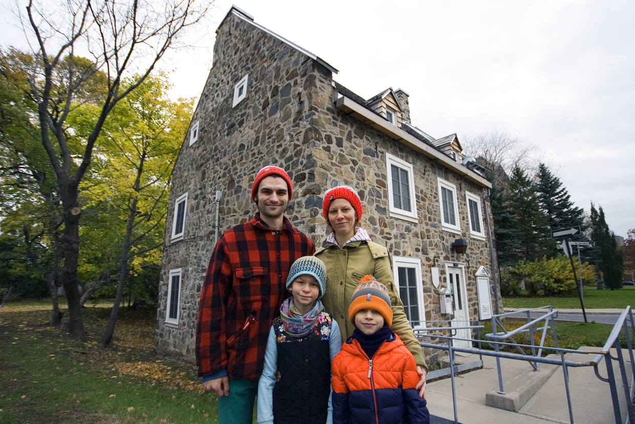 La famille Plouffe ouvre les portes de la Maison Rollin-Brais