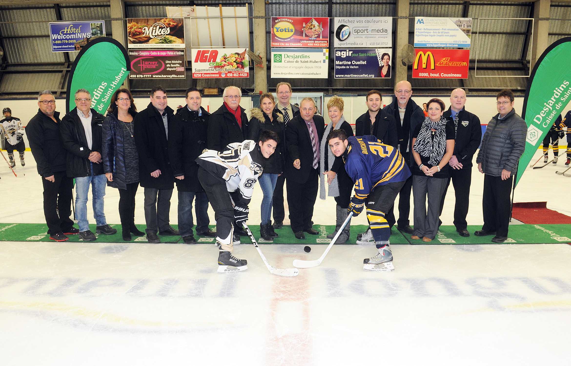 Les tournois de hockey mineur de Saint-Hubert approchent à grands pas