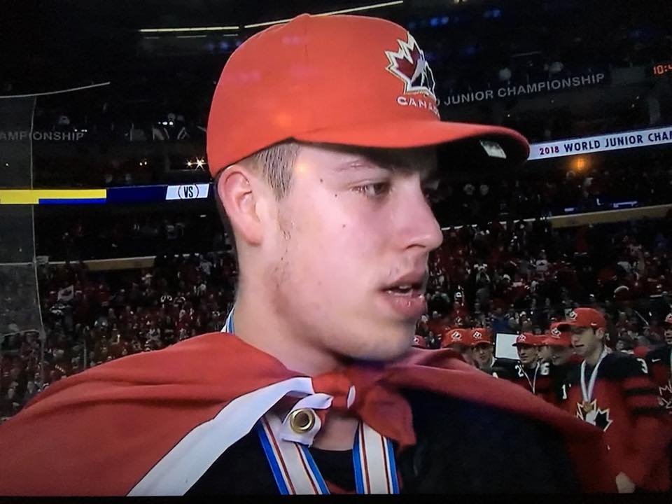 Le Canada remporte le Championnat mondial junior: le Longueuillois Maxime Comtois ramène l’or